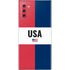 American Flag Color Block Galaxy Note 10 Skin